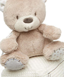 Mothercare Musical Pull Teddy Bear Toy | Neutral Baby Nursery Toy