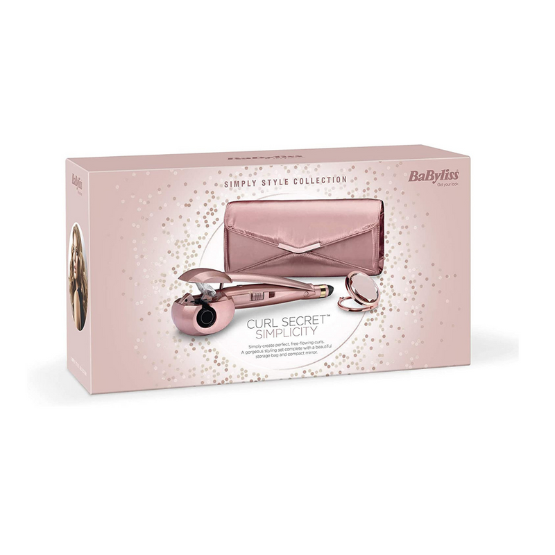 BaByliss Rose Gold Curl Secret Simplicity Gift Set