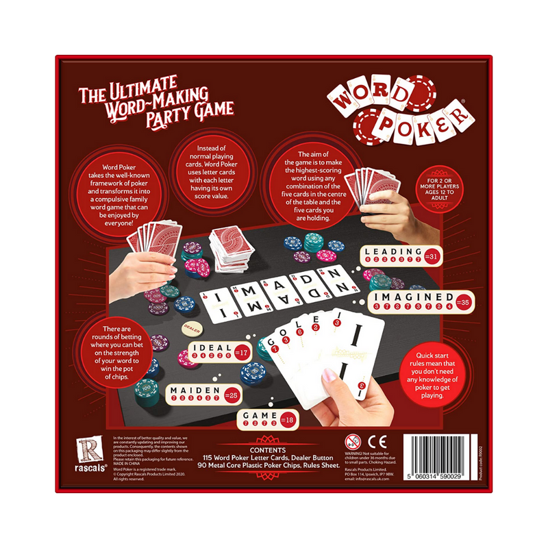 Rascals: Word Poker (Party Game)