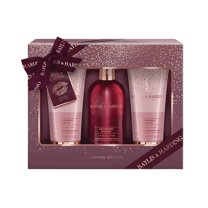 Baylis & Harding: Cranberry Martini Trio (Giftset)